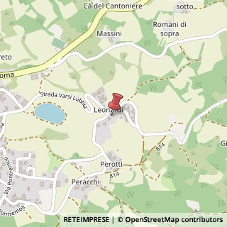 Mappa Località Leonardi, 90, 43049 Varsi, Parma (Emilia Romagna)