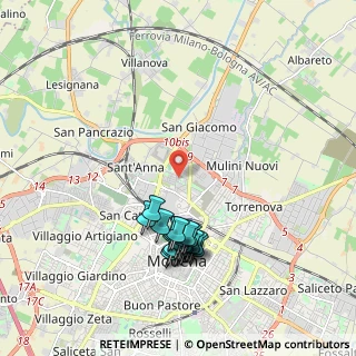 Mappa Via Pietro Maroncelli, 41122 Modena MO, Italia (1.9785)