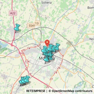 Mappa Via Pietro Maroncelli, 41122 Modena MO, Italia (4.42538)