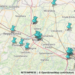 Mappa Via Pietro Maroncelli, 41122 Modena MO, Italia (19.56563)