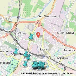 Mappa Via Pietro Maroncelli, 41122 Modena MO, Italia (1.7205)