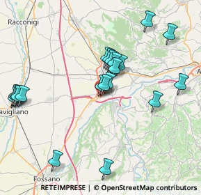 Mappa Via Conte Petitti, 12062 Cherasco CN, Italia (8.308)