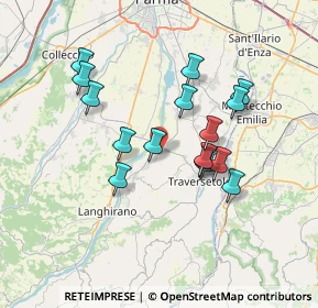 Mappa Via Martiri della Libertà, 43029 Traversetolo PR, Italia (6.3225)