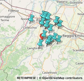 Mappa Via Martiri della Libertà, 43029 Traversetolo PR, Italia (10.426)