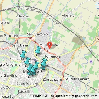 Mappa Strada​ Albareto, 41122 Modena MO, Italia (2.41583)