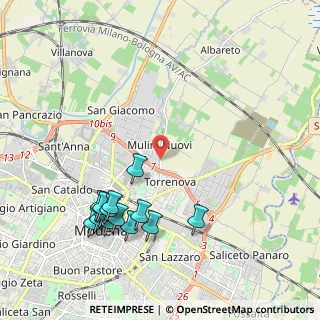 Mappa Strada​ Albareto, 41122 Modena MO, Italia (2.32429)