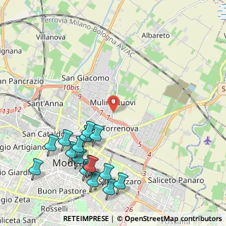 Mappa Strada​ Albareto, 41122 Modena MO, Italia (2.67938)