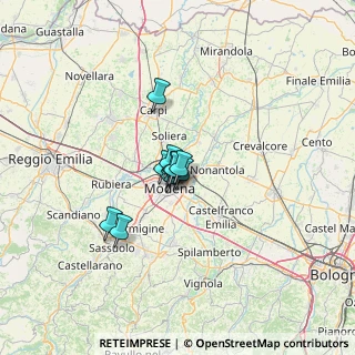 Mappa Strada​ Albareto, 41122 Modena MO, Italia (6.70545)