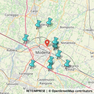 Mappa Strada​ Albareto, 41122 Modena MO, Italia (6.77182)