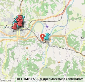 Mappa Via Acqui, 15010 Visone AL, Italia (2.53333)