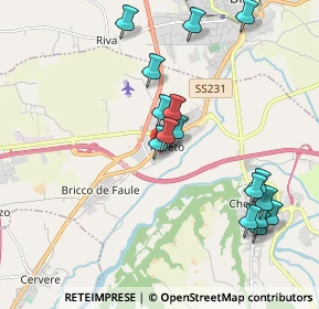 Mappa Via XXV Aprile, 12062 Cherasco CN, Italia (2.09563)