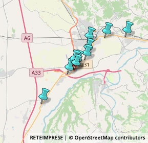 Mappa Via XXV Aprile, 12062 Cherasco CN, Italia (2.33727)