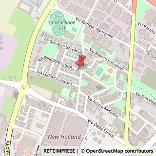 Mappa Via Benedetto Croce, 7, 41100 Modena, Modena (Emilia Romagna)