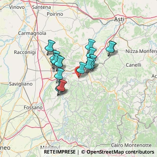 Mappa Località Piana Gallo, 12051 Alba CN, Italia (10.469)