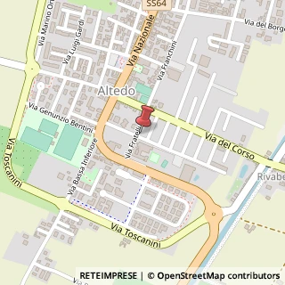 Mappa Via Fratelli Cervi, 10, 40051 Malalbergo, Bologna (Emilia Romagna)