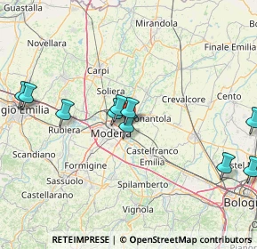 Mappa 41015 Modena MO, Italia (22.87154)