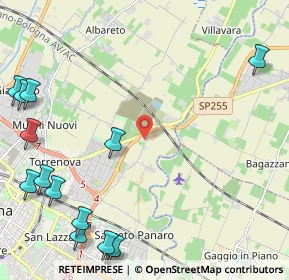 Mappa 41015 Modena MO, Italia (3.28)