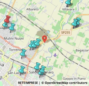 Mappa 41015 Modena MO, Italia (2.82938)