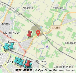 Mappa 41015 Modena MO, Italia (3.45923)