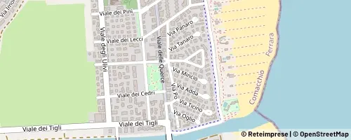 Mappa Comacchio