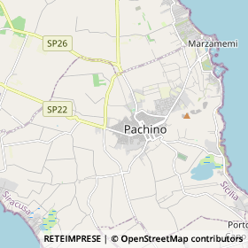 Mappa Pachino
