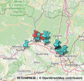 Mappa Via di Forramoro, 51100 Pistoia PT, Italia (9.7)