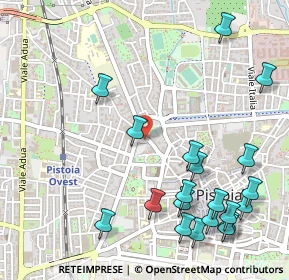 Mappa Via delle Pentole, 51100 Pistoia PT, Italia (0.6795)