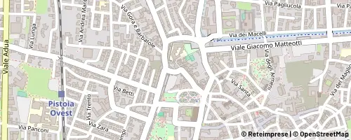 Mappa Pistoia