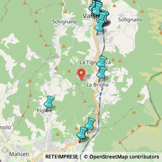 Mappa Via di Rilaio, 59021 Vaiano PO, Italia (3.037)