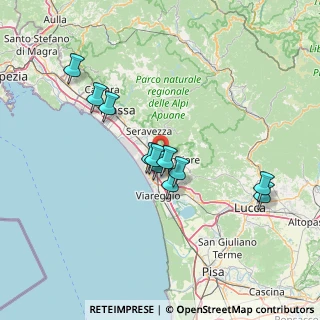 Mappa Via Delle Pianore, 55041 Capezzano Pianore LU, Italia (12.74364)