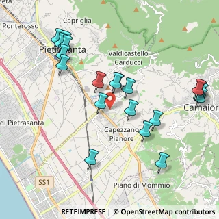 Mappa Via Delle Pianore, 55041 Capezzano Pianore LU, Italia (2.26)