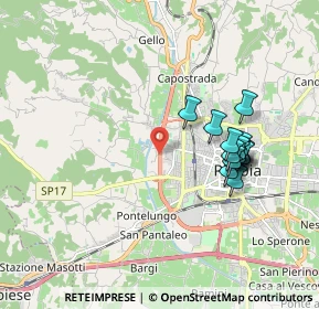 Mappa Via Fratelli Rosselli, 51100 Pistoia PT, Italia (1.76929)