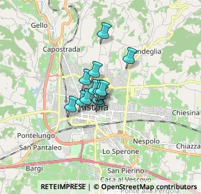 Mappa Via del Piloto, 51100 Pistoia PT, Italia (0.83923)