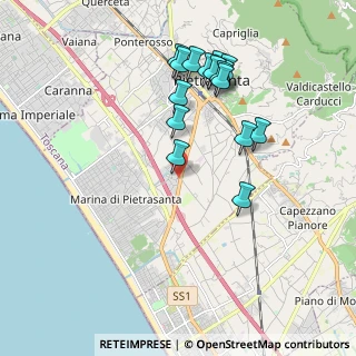 Mappa Via dell'Arabescato, 55045 Pietrasanta LU, Italia (1.97647)