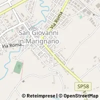 Peta San Giovanni in Marignano