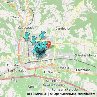 Mappa Via dei Campisanti, 51100 Pistoia PT, Italia (1.145)