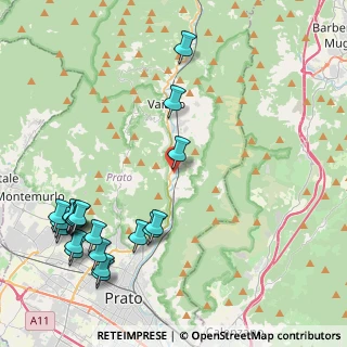 Mappa Via dell' Orditoio, 59021 Vaiano PO, Italia (5.5965)