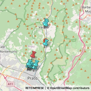 Mappa Via dell' Orditoio, 59021 Vaiano PO, Italia (4.735)