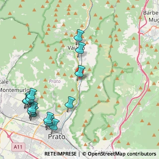 Mappa Via dell' Orditoio, 59021 Vaiano PO, Italia (5.56429)