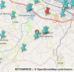 Mappa Via Como, 47842 San Giovanni In Marignano RN, Italia (2.918)