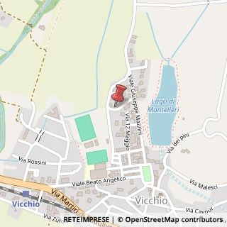 Mappa Viale Giuseppe Mazzini, 83, 50039 Vicchio FI, Italia, 50039 Vicchio, Firenze (Toscana)