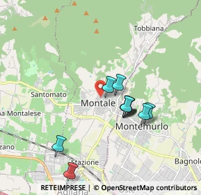Mappa Via Arturo Toscanini, 51037 Montale PT, Italia (1.59273)