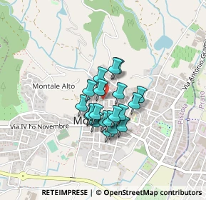 Mappa Via Arturo Toscanini, 51037 Montale PT, Italia (0.2715)