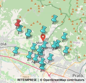 Mappa Via Arturo Toscanini, 51037 Montale PT, Italia (3.7335)