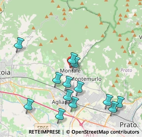 Mappa Via Arturo Toscanini, 51037 Montale PT, Italia (4.48923)