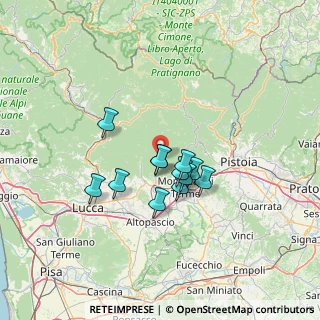 Mappa Via Val di Forfora, 51017 Pescia PT, Italia (9.93417)