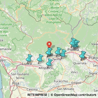 Mappa Via Val di Forfora, 51017 Pescia PT, Italia (14.9)