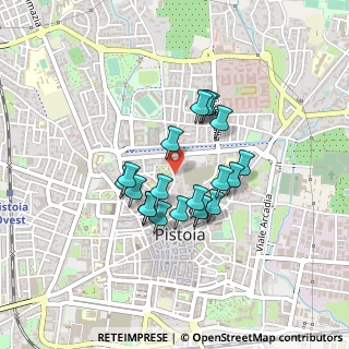 Mappa Via degli Armeni, 51100 Pistoia PT, Italia (0.3405)