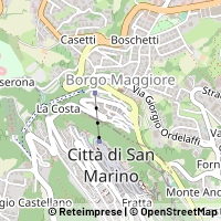 Mapa Verucchio