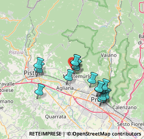 Mappa Via Risorgimento, 51037 Montale PT, Italia (6.4425)